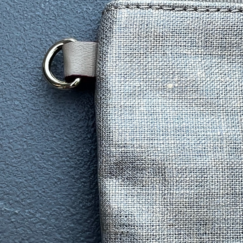 MZ WALLACE NEW METALIC GOLD COSMETICS POUCH - Picture 7 of 13